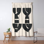 Geometric Rhythm 2 Window Curtain Gallery Image 5
