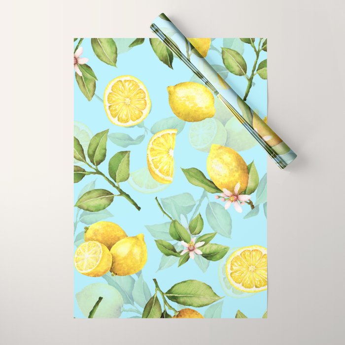 Vintage & Shabby Chic - Lemonade Wrapping Paper Gallery Image 1
