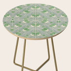 Green Geometric 1915 Hannah Borger Overbeck Side Table Gallery Image 2