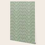 Green Geometric 1915 Hannah Borger Overbeck Wallpaper Gallery Image 2