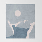 LANDSHAPES / Arctic - Day Throw Blanket Gallery Image 2
