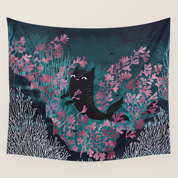 Undersea Wall Tapestry Gallery Image 1