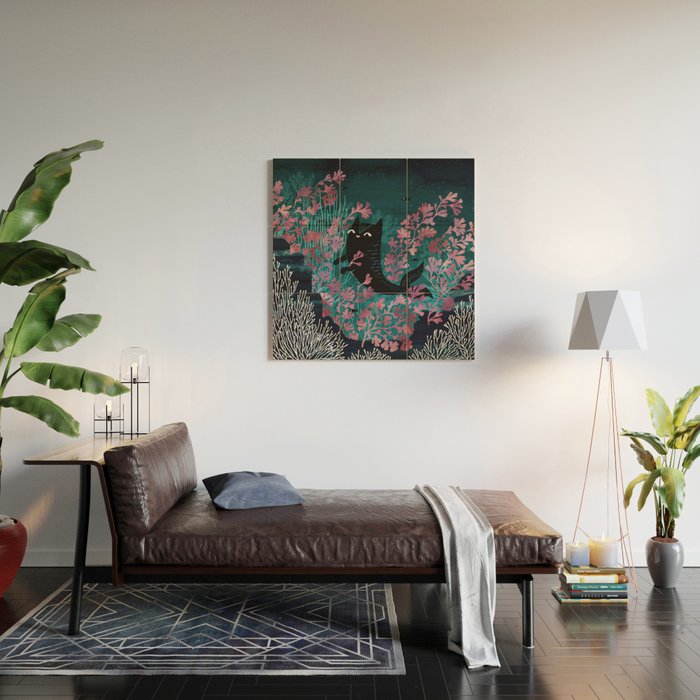 Undersea Wood Wall Art Gallery Image 2