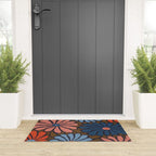 Lazy Florals #4 Welcome Mat Gallery Image 3