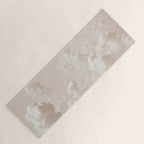 Light Academia Aesthetic white clouds Yoga Mat Gallery Image 1