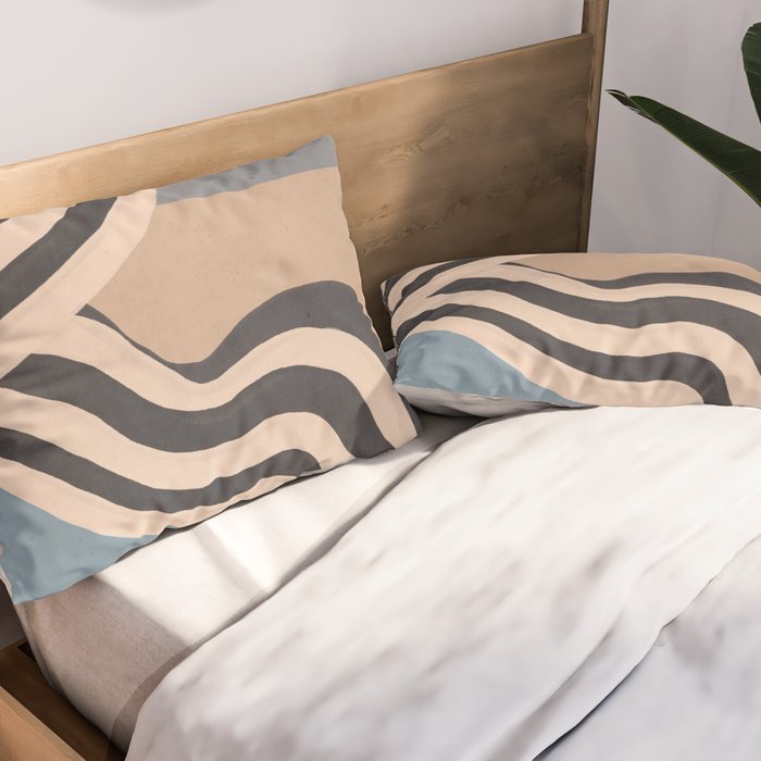Modern Abstract Art 56 Pillow Sham Gallery Image 2