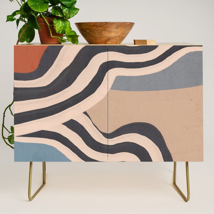 Modern Abstract Art 56 Credenza Gallery Image 1