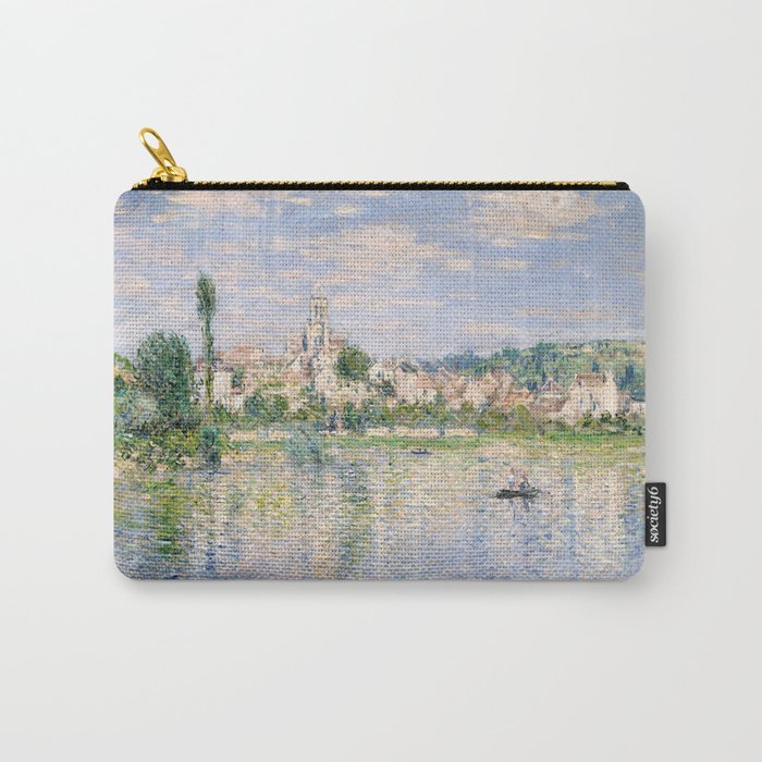 Vetheuil in Summer 1880 by Claude Monet Carry All Pouch Gallery Image 1
