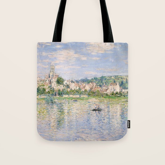 Vetheuil in Summer 1880 by Claude Monet Tote Bag Gallery Image 1