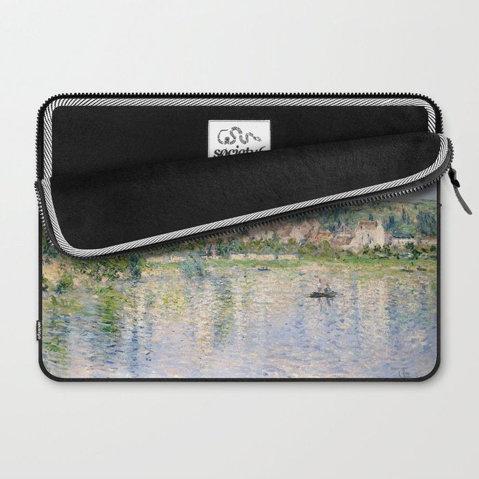 Vetheuil in Summer 1880 by Claude Monet Laptop Sleeve Gallery Image 2