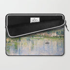 Vetheuil in Summer 1880 by Claude Monet Laptop Sleeve Gallery Image 2
