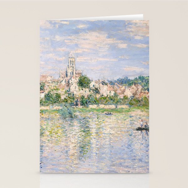 Vetheuil in Summer 1880 by Claude Monet Stationery Card Gallery Image 2