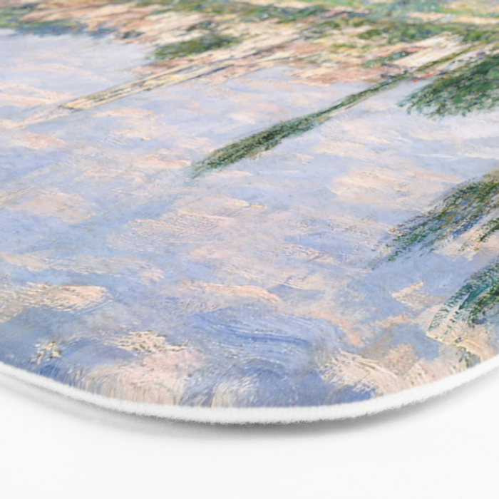 Vetheuil in Summer 1880 by Claude Monet Bath Mat Gallery Image 3