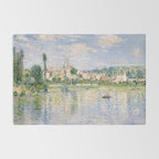 Vetheuil in Summer 1880 by Claude Monet Rug Gallery Image 2