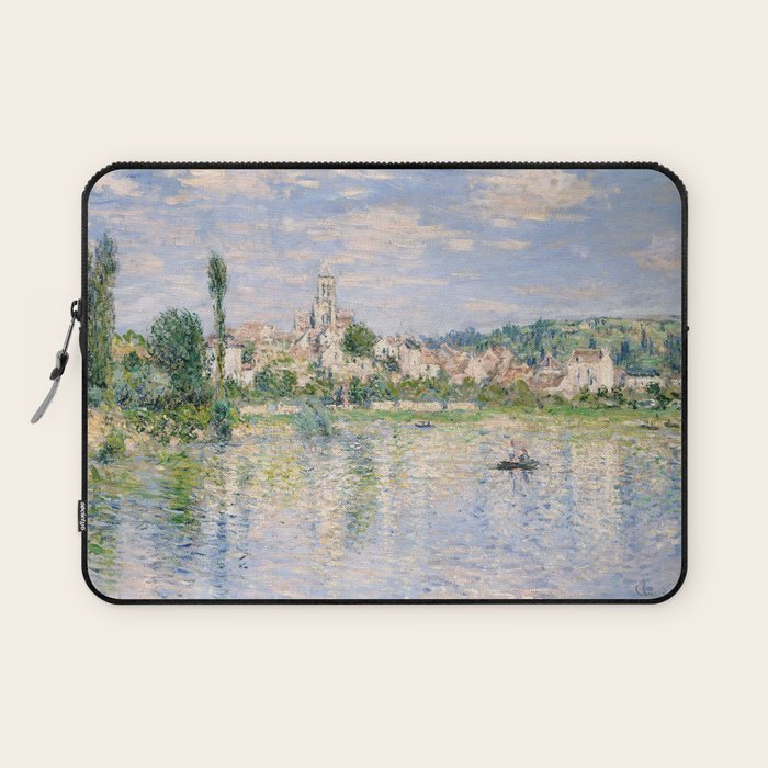 Vetheuil in Summer 1880 by Claude Monet Laptop Sleeve Gallery Image 1