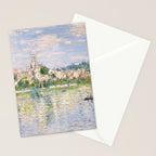 Vetheuil in Summer 1880 by Claude Monet Stationery Card Gallery Image 2