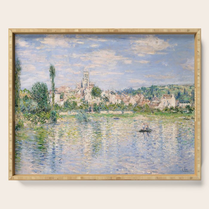 Vetheuil in Summer 1880 by Claude Monet Serving Tray Gallery Image 1