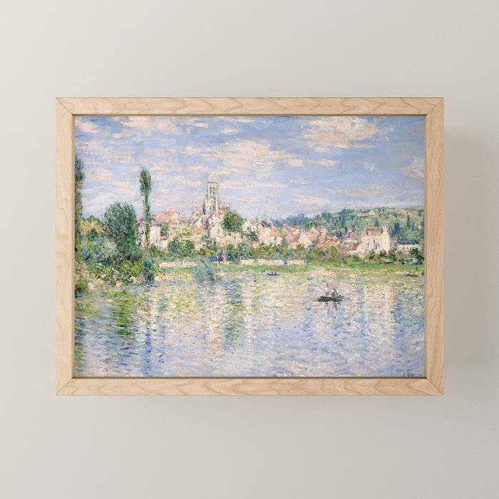 Vetheuil in Summer 1880 by Claude Monet Mini Art Print Gallery Image 1