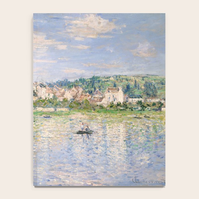 Vetheuil in Summer 1880 by Claude Monet Notebook Gallery Image 4