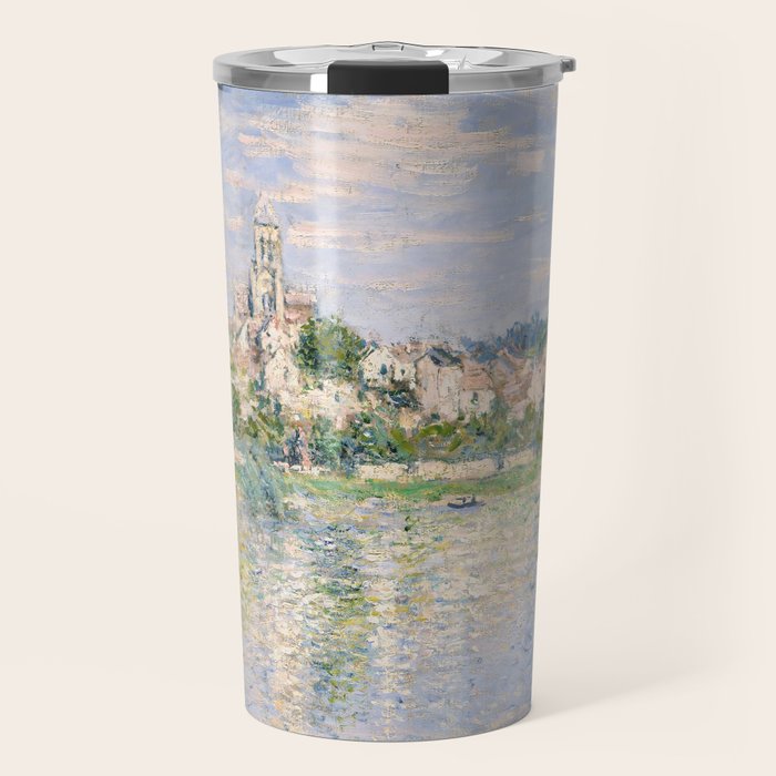 Vetheuil in Summer 1880 by Claude Monet Travel Mug Gallery Image 1