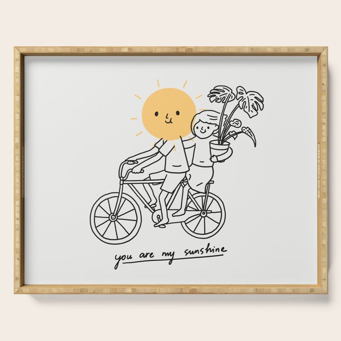 You are my sunshine 2 Serving Tray Gallery Image 1