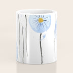 blue abstract dandelion 2 Coffee Mug Gallery Image 4
