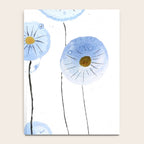 blue abstract dandelion 2 Notebook Gallery Image 4