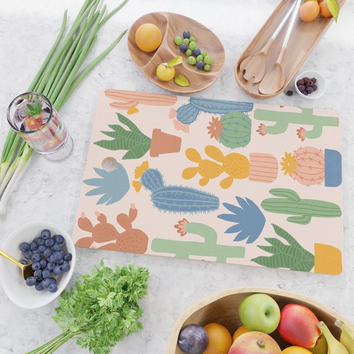 Cactus Garden Cutting Board Gallery Image 2