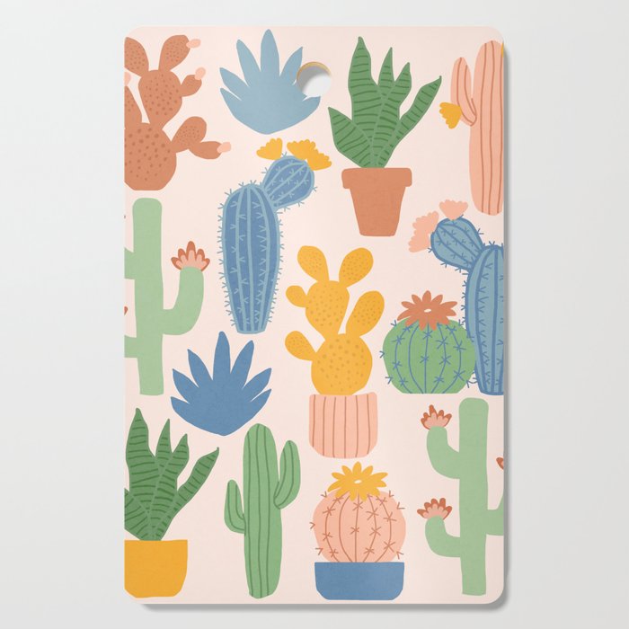 Cactus Garden Cutting Board Gallery Image 1
