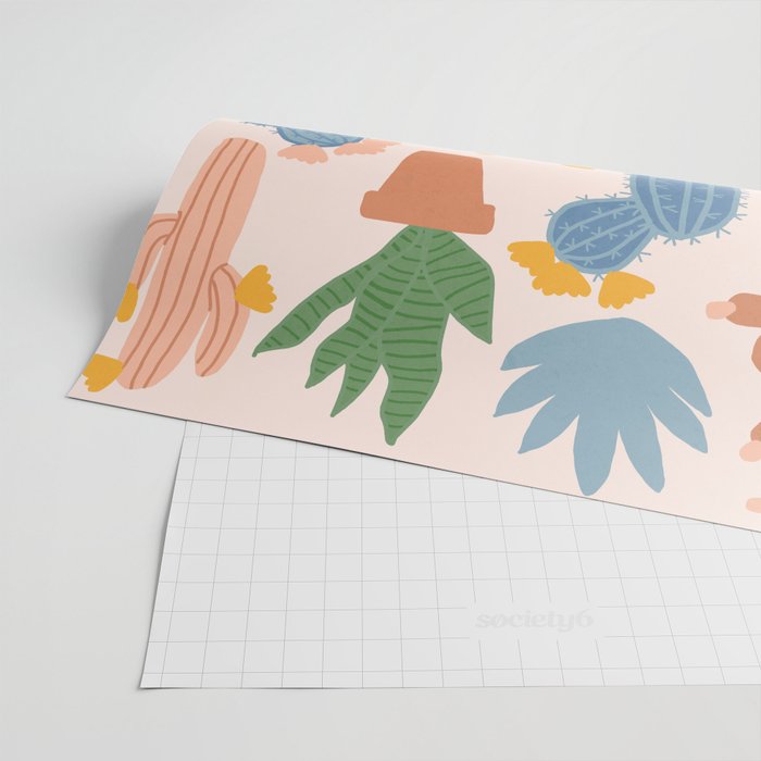 Cactus Garden Wrapping Paper Gallery Image 2
