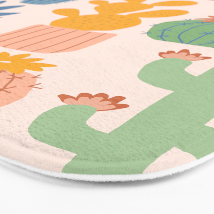 Cactus Garden Bath Mat Gallery Image 3