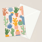 Cactus Garden Stationery Card Gallery Image 2