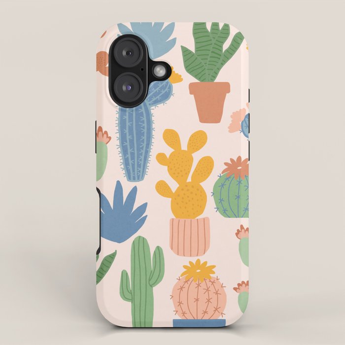 Cactus Garden iPhone Case Gallery Image 1
