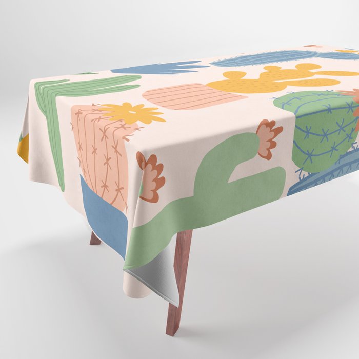 Cactus Garden Tablecloth Gallery Image 1