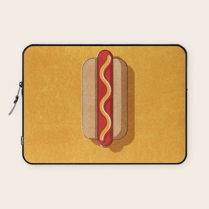 FAST FOOD / Hot Dog Laptop Sleeve Gallery Image 1