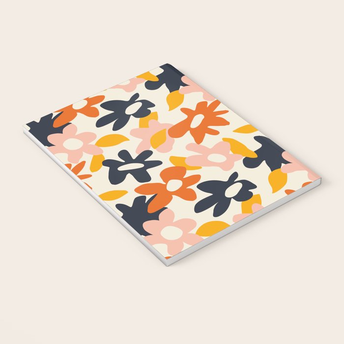 Abstract flower art pattern Notebook Gallery Image 3