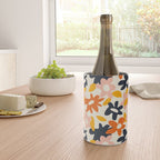 Abstract flower art pattern Wine Chiller Gallery Image 4
