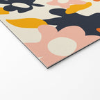 Abstract flower art pattern Welcome Mat Gallery Image 2