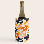 Abstract flower art pattern Wine Chiller Gallery Image 3