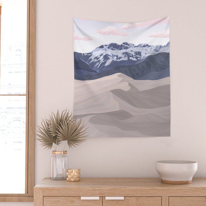 Great Sand Dunes National Park Wall Tapestry Gallery Image 2