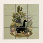 Tiny Nessie Wood Wall Art Gallery Image 1