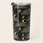 Stormy Night - Gray  Travel Mug Gallery Image 3