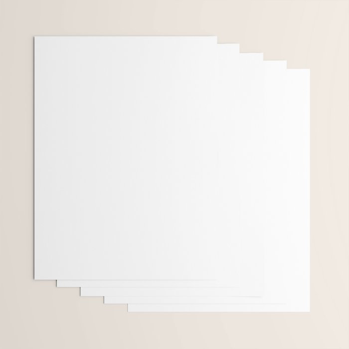 Plain White Simple Solid Color All Over Print Wrapping Paper Gallery Image 3