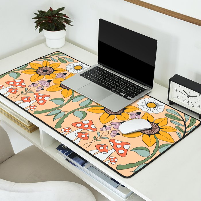 Kaleidoscope Garden Desk Mat Gallery Image 2