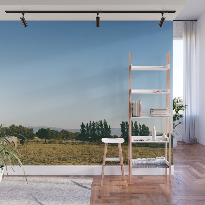 HORSES IN CALIFORNIA Wall Mural Gallery Image 1