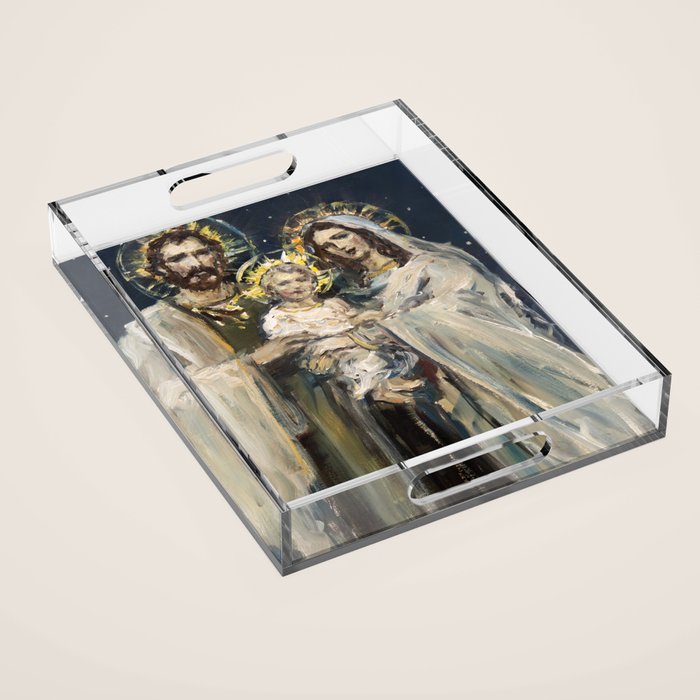 The Holy Family VI Acrylic Tray Gallery Image 1