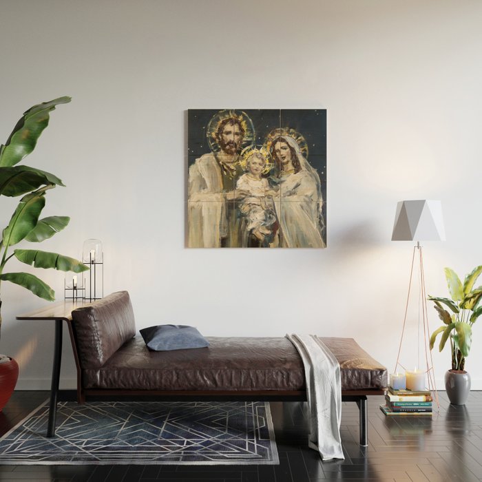 The Holy Family VI Wood Wall Art Gallery Image 2