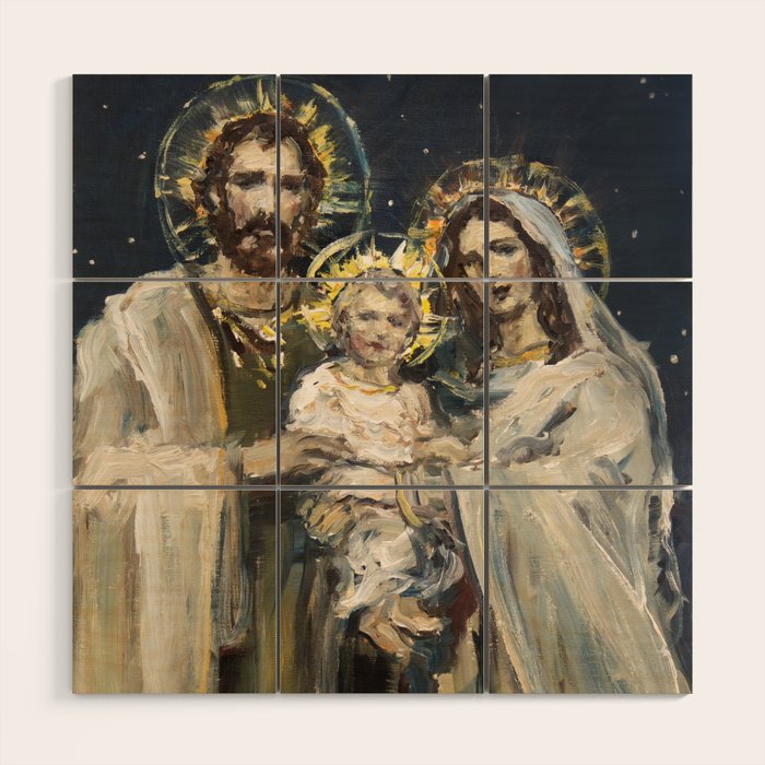 The Holy Family VI Wood Wall Art Gallery Image 1