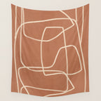 Abstract line art 22 Wall Tapestry Gallery Image 4