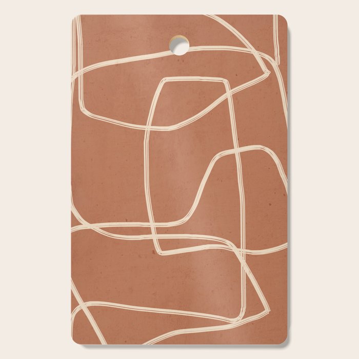 Abstract line art 22 Cutting Board Gallery Image 1